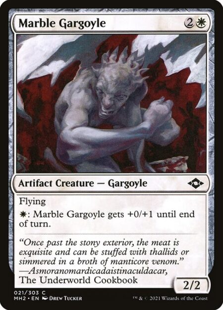 Marble Gargoyle - Flying