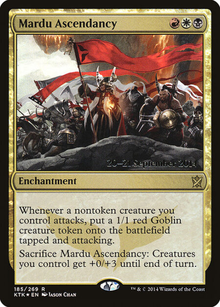 Mardu Ascendancy - Whenever a nontoken creature you control attacks