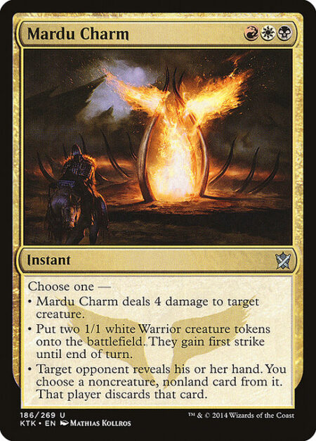 Mardu Charm - Choose one —