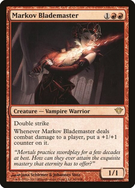 Markov Blademaster - Double strike