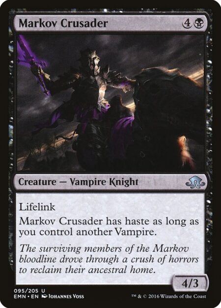 Markov Crusader - Lifelink