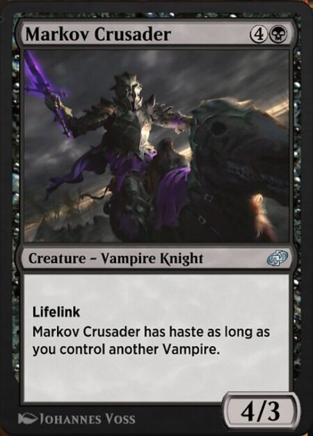 Markov Crusader - Lifelink