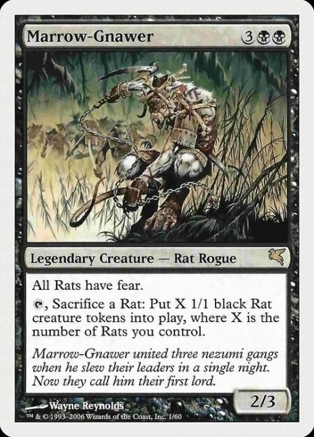 Marrow-Gnawer - All Rats have fear.