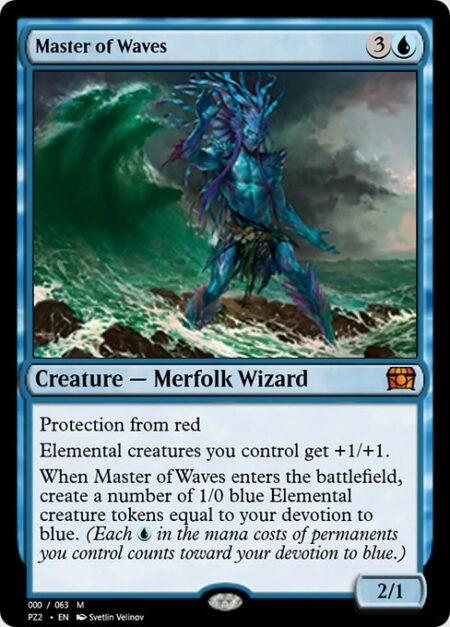 Master of Waves - Protection from red