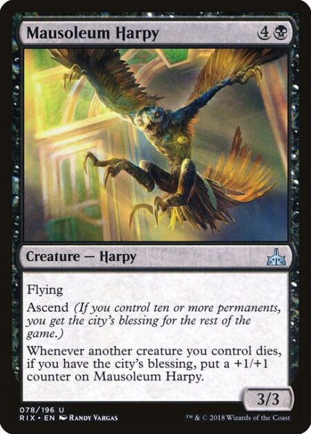 Mausoleum Harpy - Flying