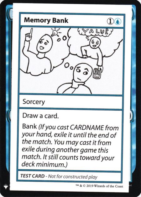 Memory Bank - Draw a card.