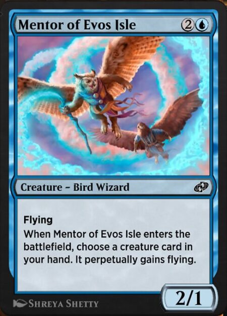 Mentor of Evos Isle - Flying