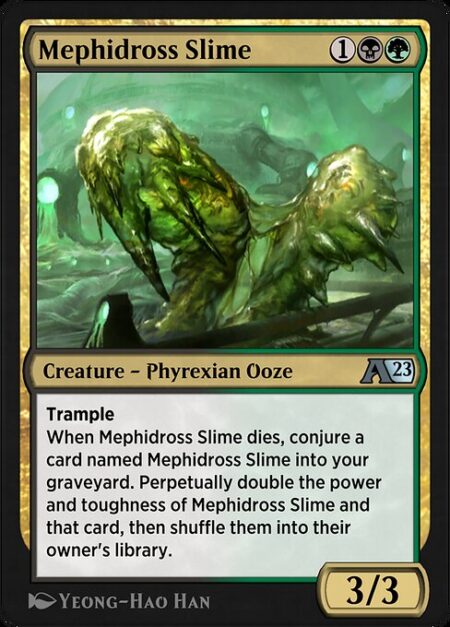 Mephidross Slime - Trample