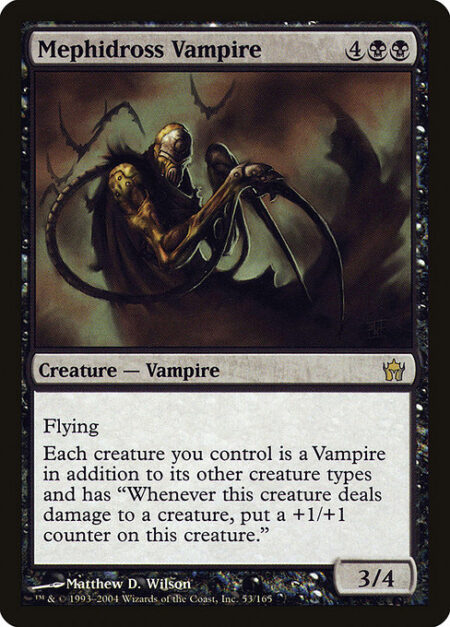 Mephidross Vampire - Flying