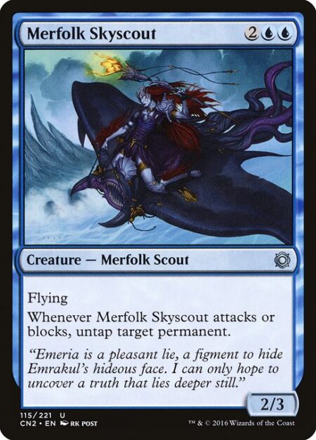 Merfolk Skyscout - Flying