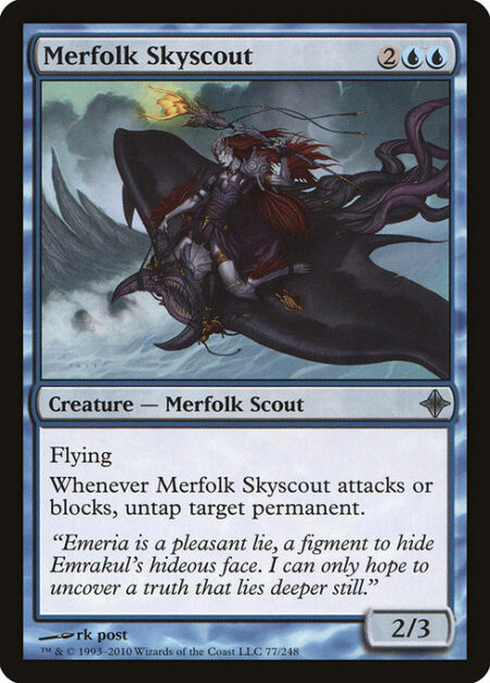 Merfolk Skyscout - Flying