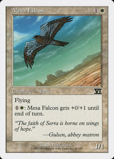 Mesa Falcon - Flying