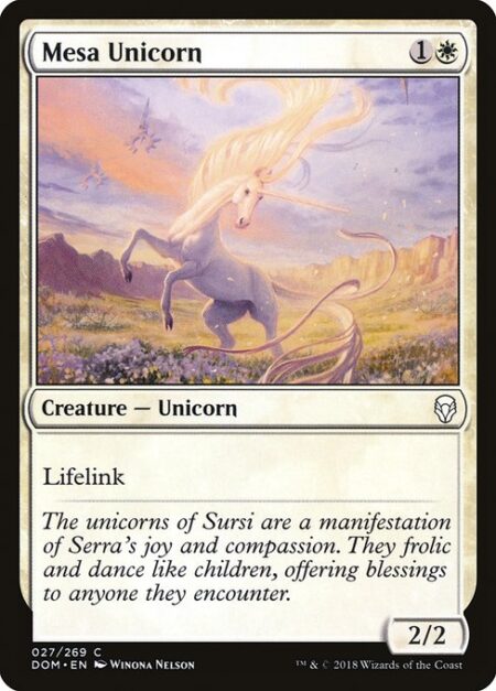 Mesa Unicorn - Lifelink