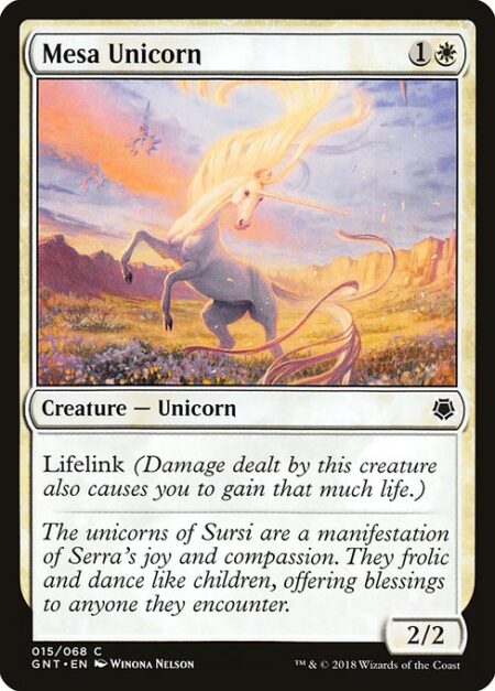 Mesa Unicorn - Lifelink