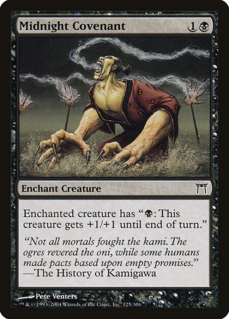 Midnight Covenant - Enchant creature