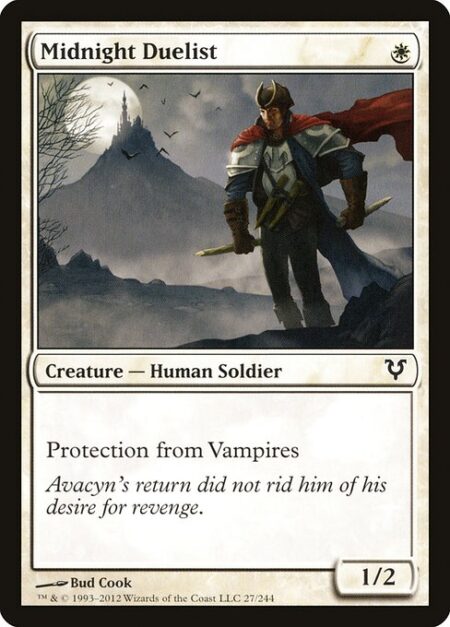 Midnight Duelist - Protection from Vampires