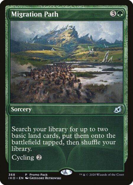 Migration Path - Search your library for up to two basic land cards