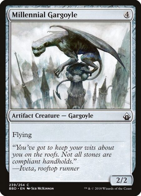 Millennial Gargoyle - Flying