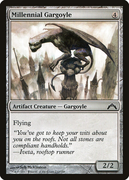 Millennial Gargoyle - Flying