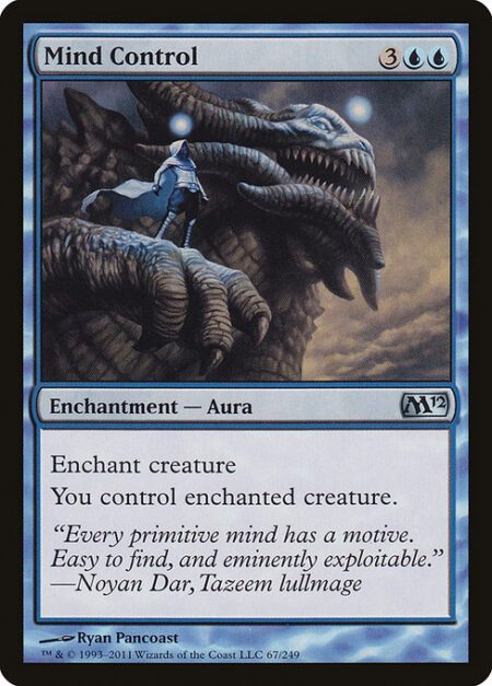 Mind Control - Enchant creature