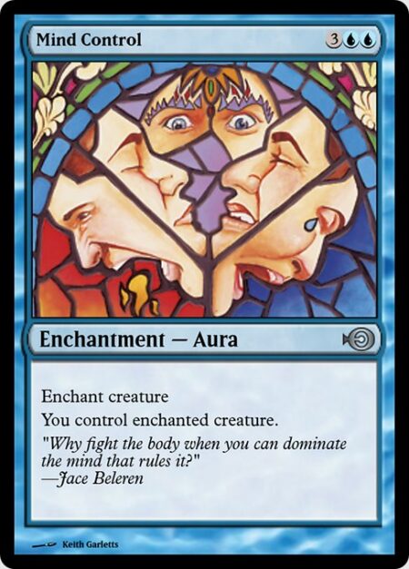 Mind Control - Enchant creature