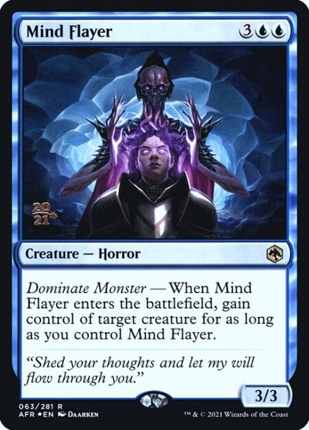 Mind Flayer - Dominate Monster — When Mind Flayer enters