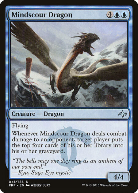 Mindscour Dragon - Flying