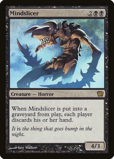 Mindslicer - When Mindslicer dies