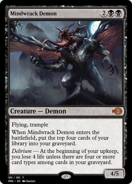 Mindwrack Demon - Flying