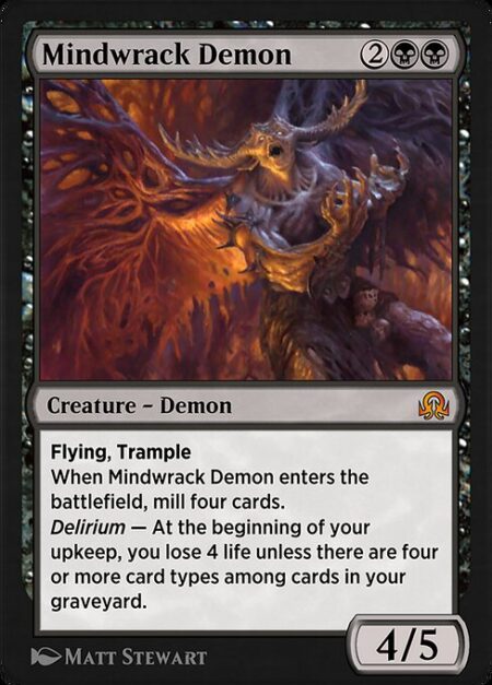 Mindwrack Demon - Flying