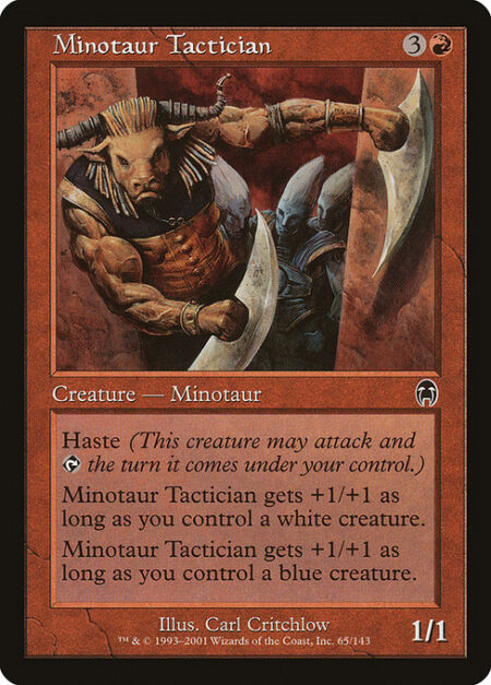 Minotaur Tactician - Haste