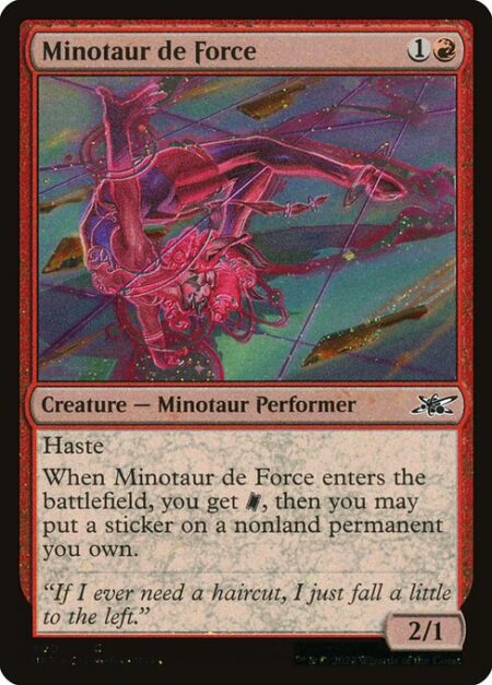 Minotaur de Force - Haste