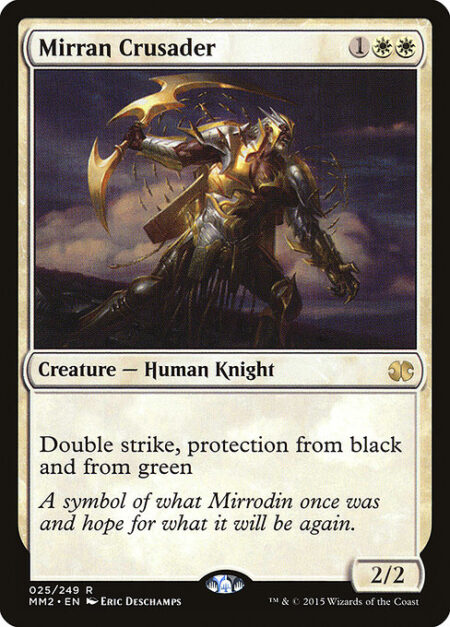 Mirran Crusader - Double strike