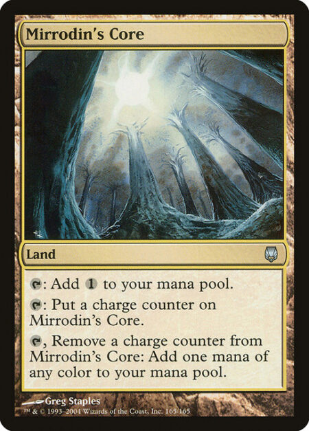 Mirrodin's Core - {T}: Add {C}.