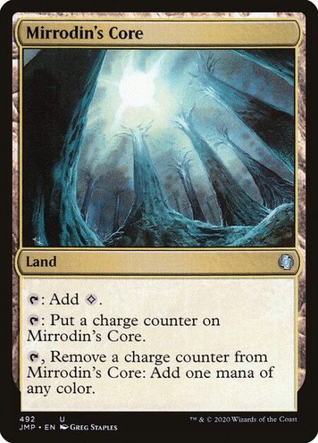 Mirrodin's Core - {T}: Add {C}.