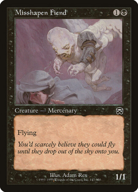 Misshapen Fiend - Flying