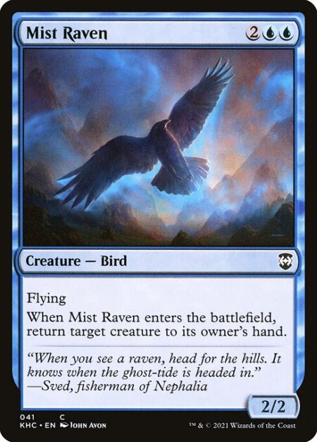 Mist Raven - Flying