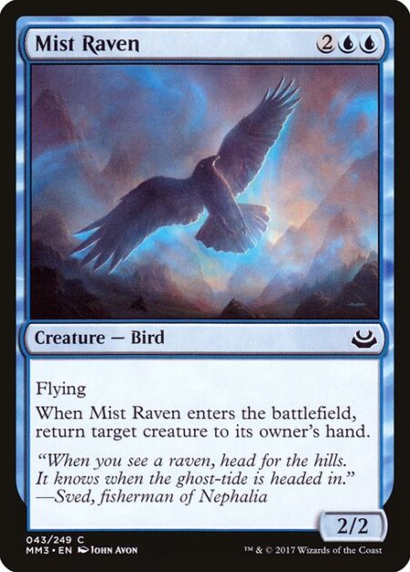 Mist Raven - Flying