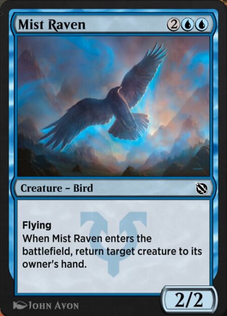 Mist Raven - Flying