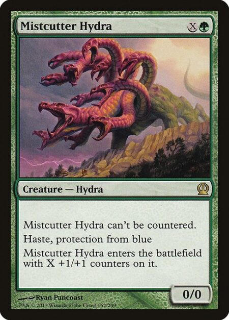 Mistcutter Hydra - This spell can't be countered.