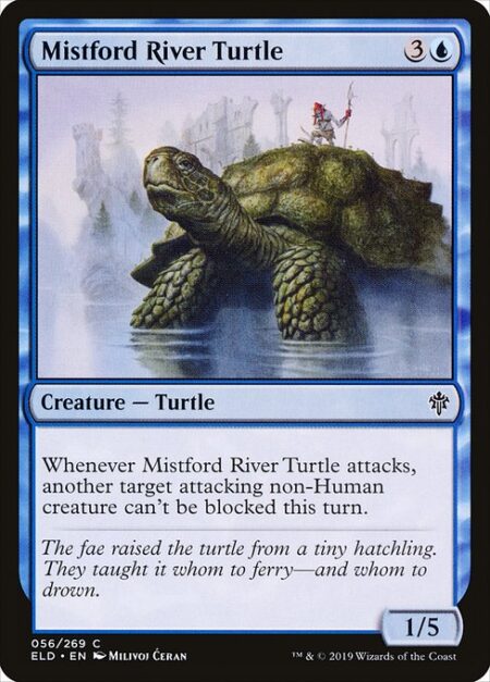 Mistford River Turtle - Whenever Mistford River Turtle attacks