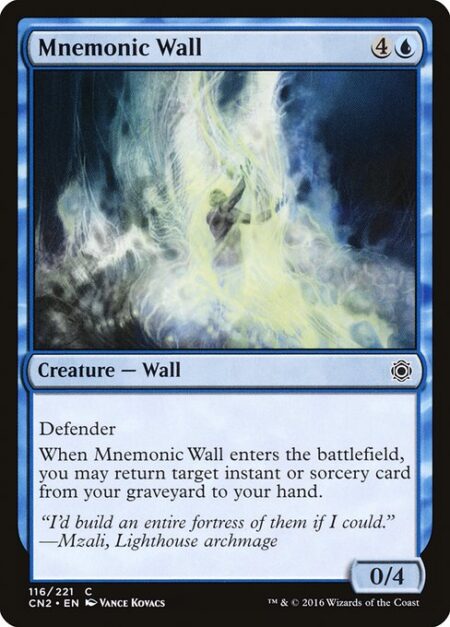 Mnemonic Wall - Defender