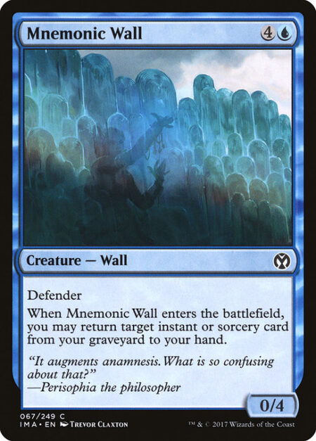 Mnemonic Wall - Defender