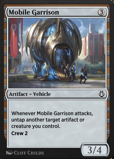 Mobile Garrison - Whenever Mobile Garrison attacks