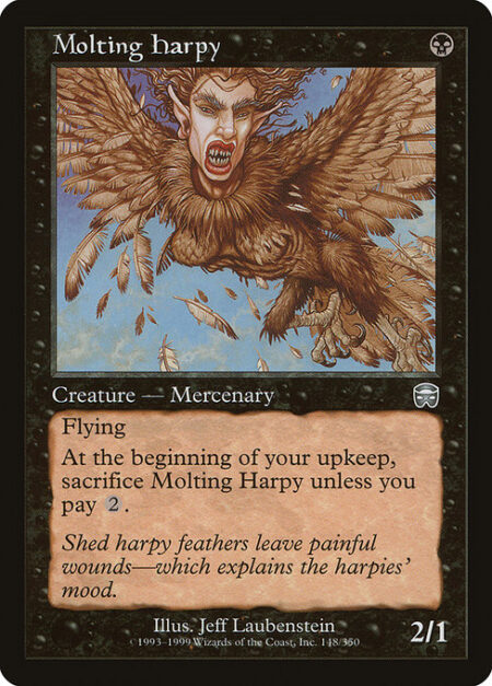 Molting Harpy - Flying