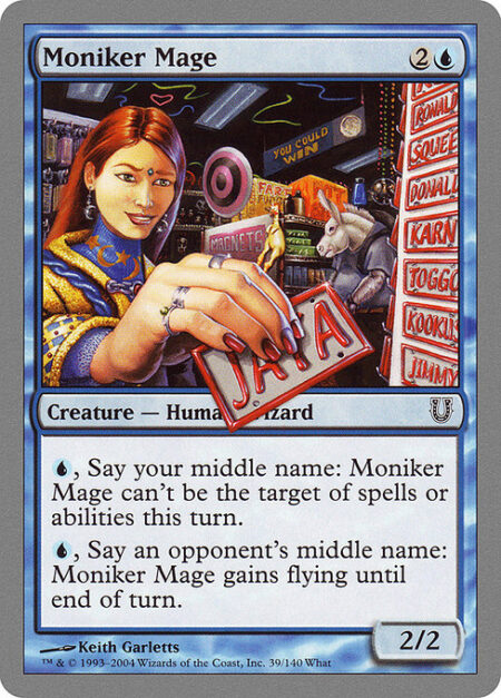 Moniker Mage - {U}