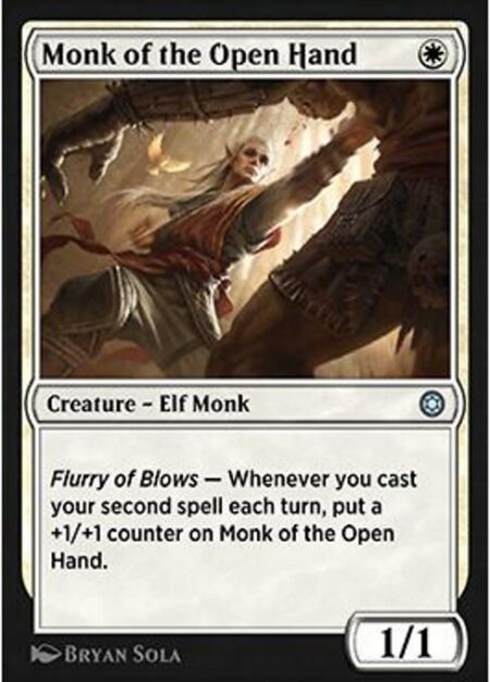 Monk of the Open Hand - Flurry of Blows — Whenever you cast your second spell each turn