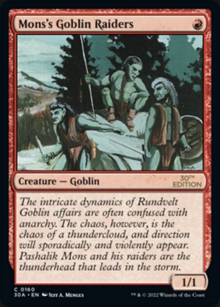 Mons's Goblin Raiders -