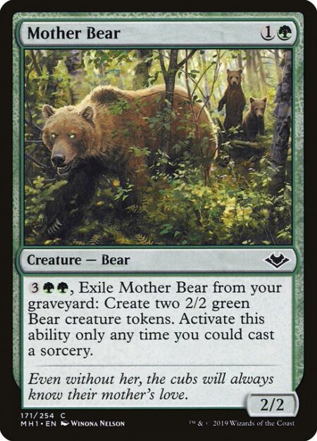 Mother Bear - {3}{G}{G}