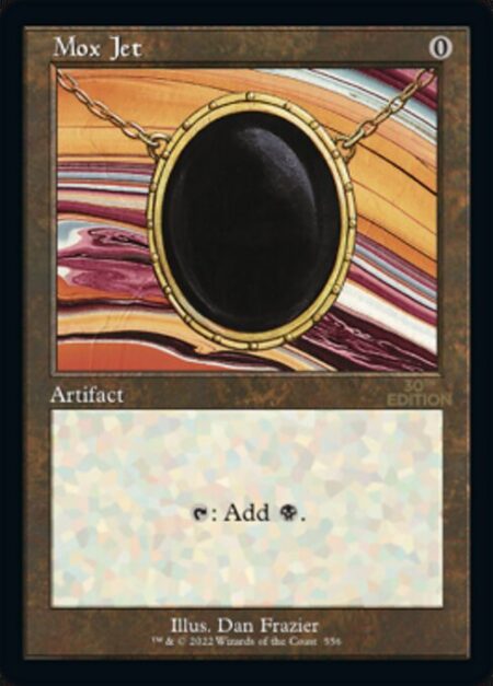 Mox Jet - {T}: Add {B}.